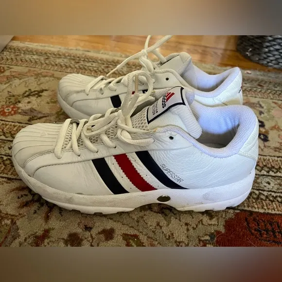 Lightly used: vintage adidas superstar collection sneakers