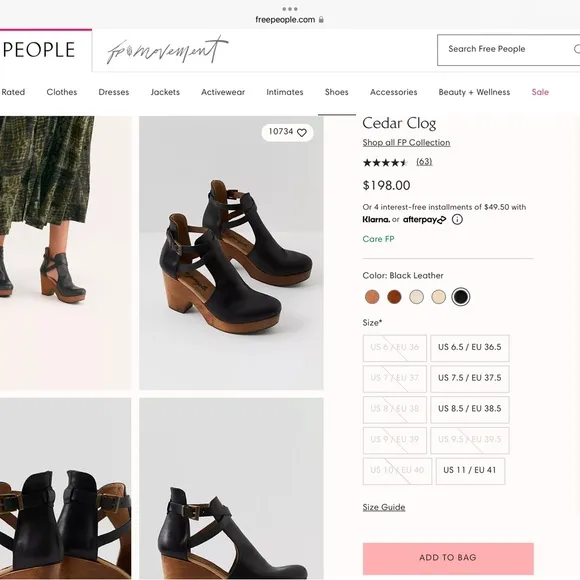 Like new Free People suede wooden clog heels