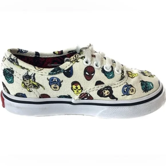 Limited Edition Kid's Vans x Marvel Avengers Unisex Sneakers