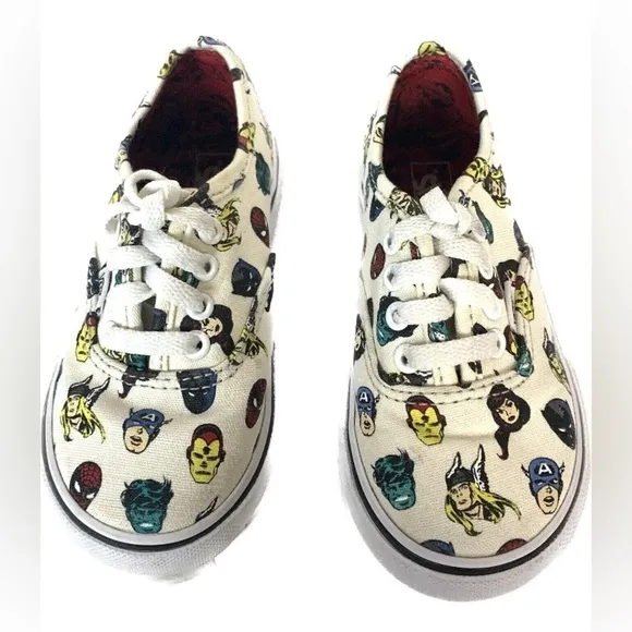 Limited Edition Kid's Vans x Marvel Avengers Unisex Sneakers