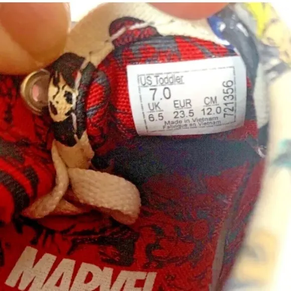 Limited Edition Kid's Vans x Marvel Avengers Unisex Sneakers