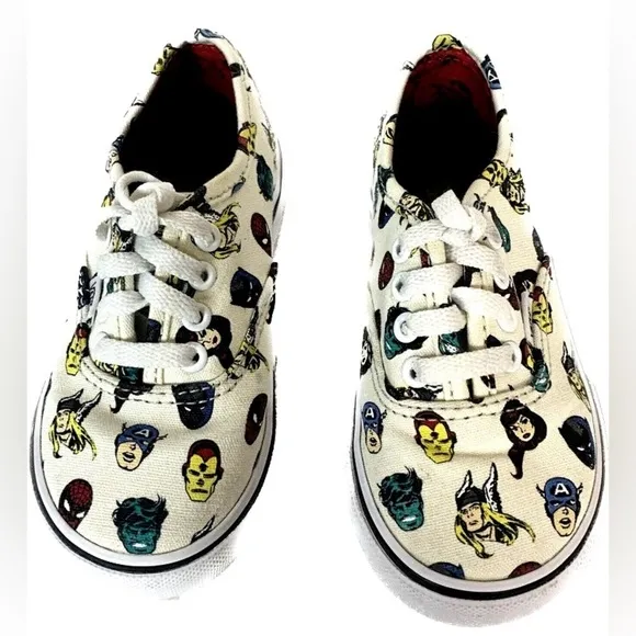 Limited Edition Kid's Vans x Marvel Avengers Unisex Sneakers