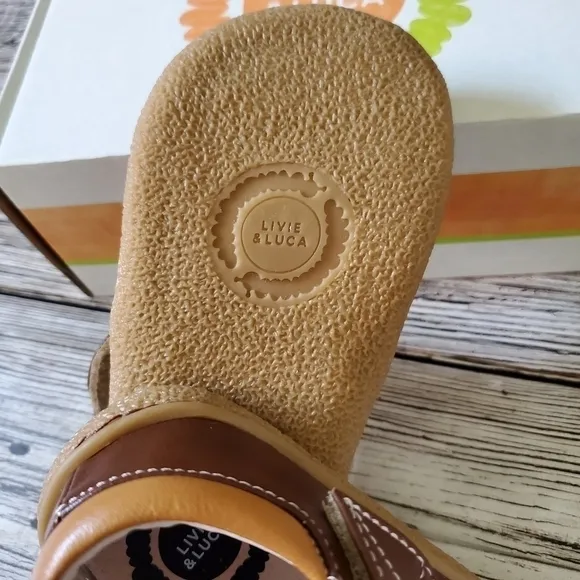 Livie and Luca Elephant Sandals NIB Genuine Leather