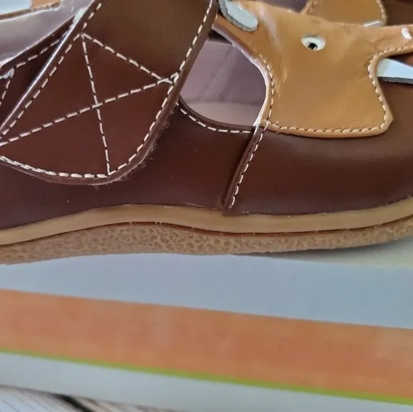Livie and Luca Elephant Sandals NIB Genuine Leather