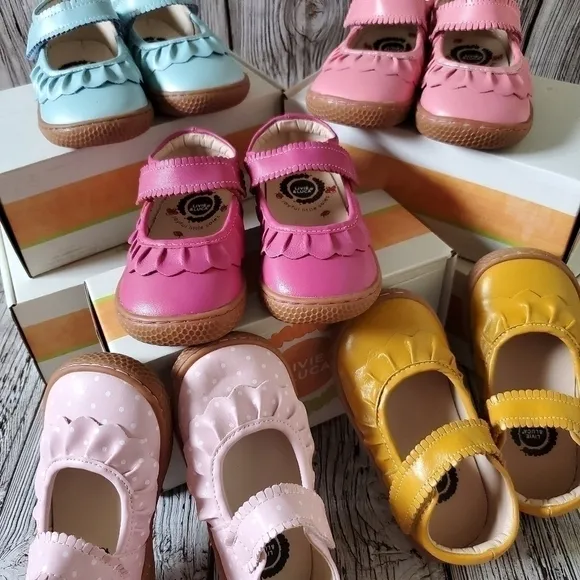 Livie and Luca Ruche Sandals Pink Color NIB