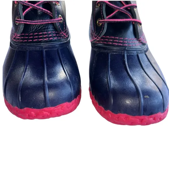 LL BEAN BOOTS Women's 8M Duck Boots RARE Limited Edition