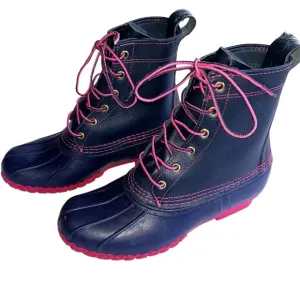 LL BEAN BOOTS Women's 8M Duck Boots RARE Limited Edition