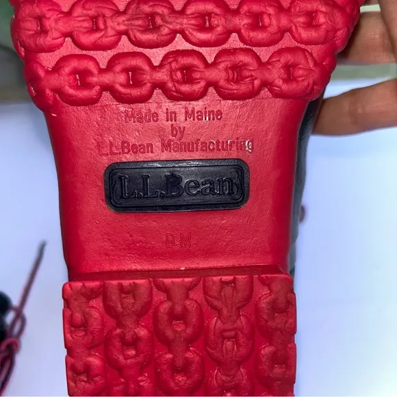 LL BEAN BOOTS Women's 8M Duck Boots RARE Limited Edition