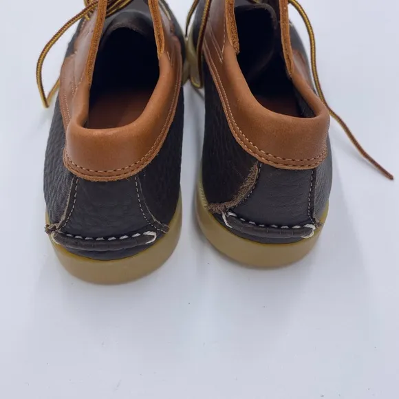 LL bean NEW leather loafers boat shoes narrow