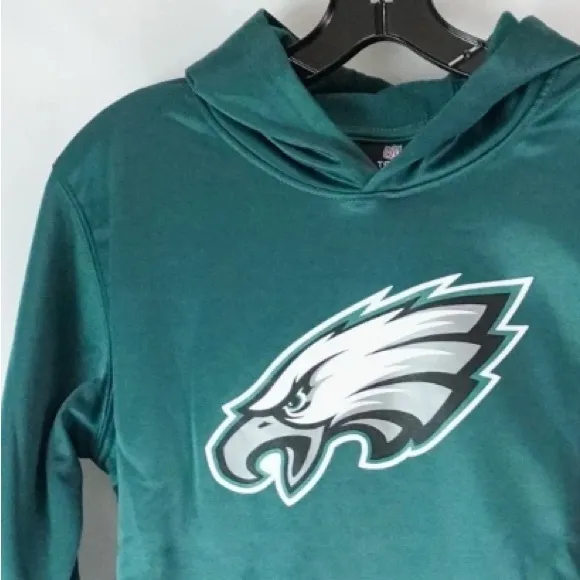 Lot of 2x NEW [NFL] Philadelphia Eagles NFL Hoodie &amp; T-Shirt Youth Sz L (14/16)