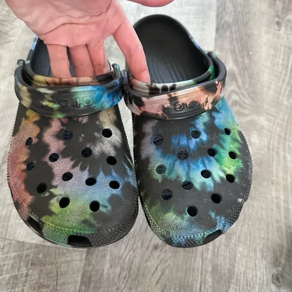 Lot of Crocs Sandals Sneakers Slides Summer Shoes bundle size 6Y-7Y