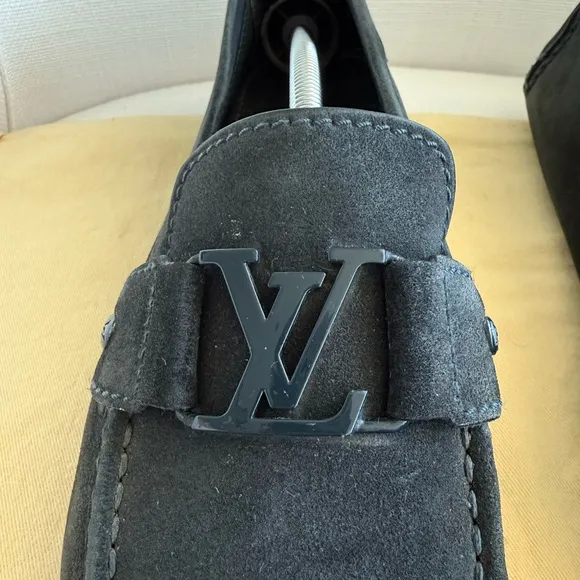 Louis Vuitton LV -  Suede - Loafers LV Size 10 Mens - Fashion - Shoes
