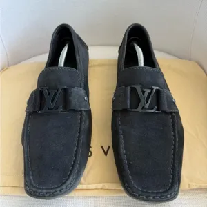 Louis Vuitton LV -  Suede - Loafers LV Size 10 Mens - Fashion - Shoes