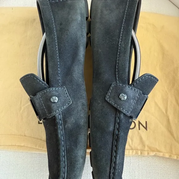 Louis Vuitton LV -  Suede - Loafers LV Size 10 Mens - Fashion - Shoes
