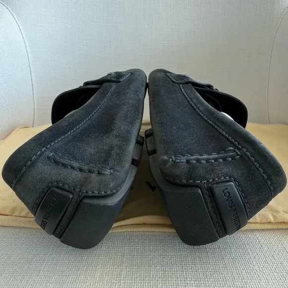 Louis Vuitton LV -  Suede - Loafers LV Size 10 Mens - Fashion - Shoes