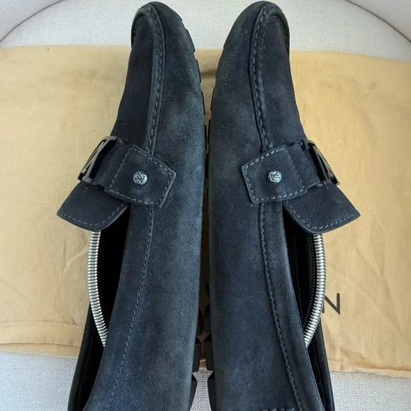 Louis Vuitton LV -  Suede - Loafers LV Size 10 Mens - Fashion - Shoes