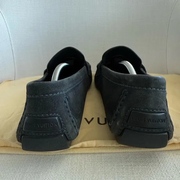Louis Vuitton LV -  Suede - Loafers LV Size 10 Mens - Fashion - Shoes