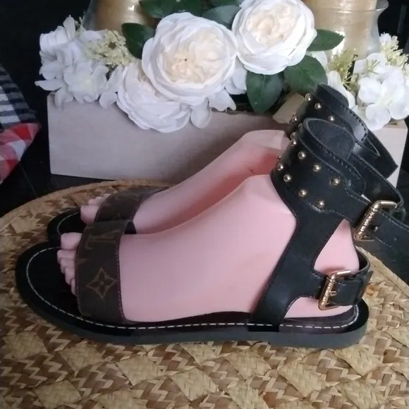 Louis Vuitton Women's Brown Sandals