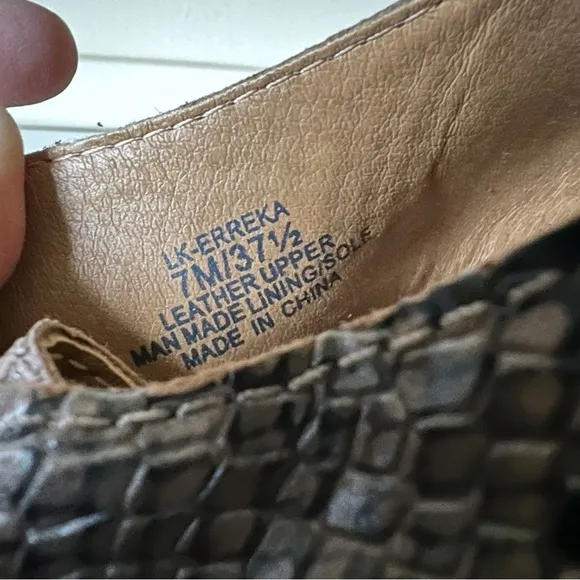 Lucky Brand Erreka Booties Size 7
