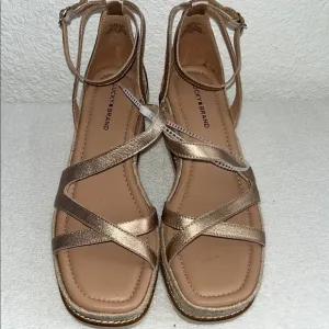 Lucky Brand Women's Rose Gold Sandals