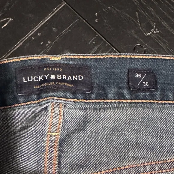 Lucky Brand-XLong-Candiani fabric 100% Cotton Denim Jeans