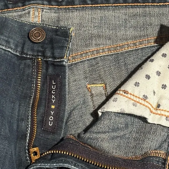 Lucky Brand-XLong-Candiani fabric 100% Cotton Denim Jeans