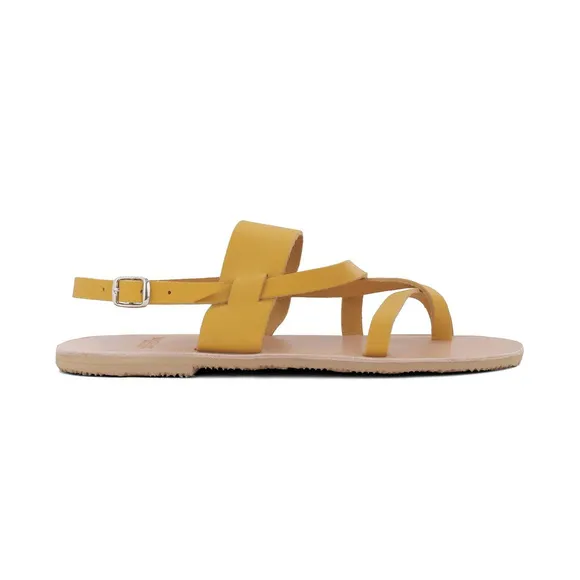MAC&amp;LOU Greek Leather Sandals 'Thalia'