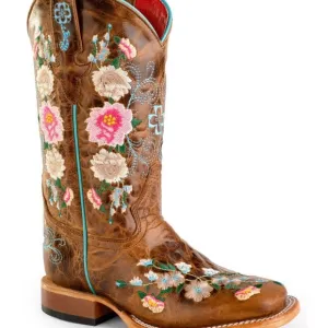 Macie Bean Tan Cowboy Boots