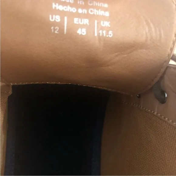Madden Harken cognac chukka boots