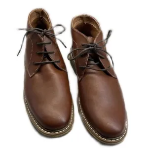 Madden Harken cognac chukka boots