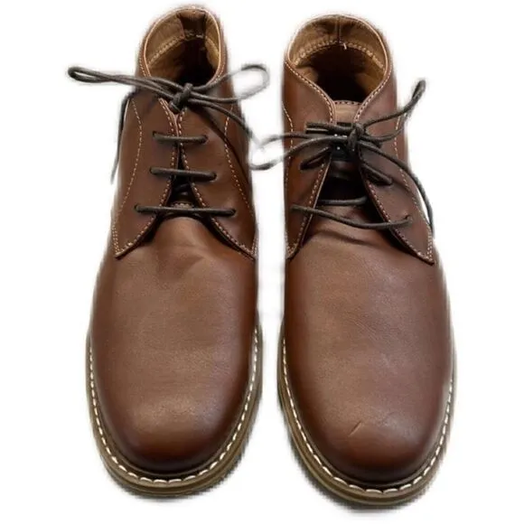Madden Harken cognac chukka boots