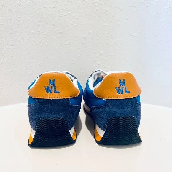 Madewell League Unisex Suede Blue Sneakers Size W 7 M 5.5 NEW