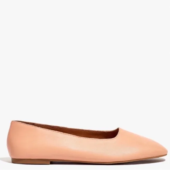 Madewell Leather Flats Shoes New In Box