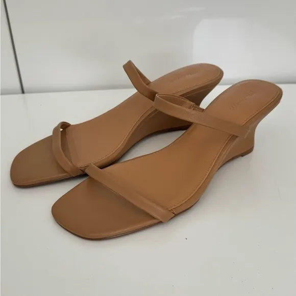 Madewell leather Tan Sandals size 8 1/2