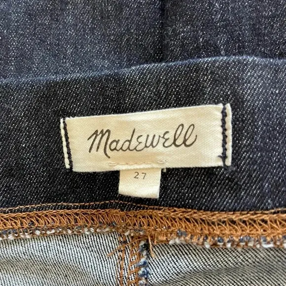 Madewell Pull-On Skinny Flare Jeans in Havenley Wash vintage style high rise