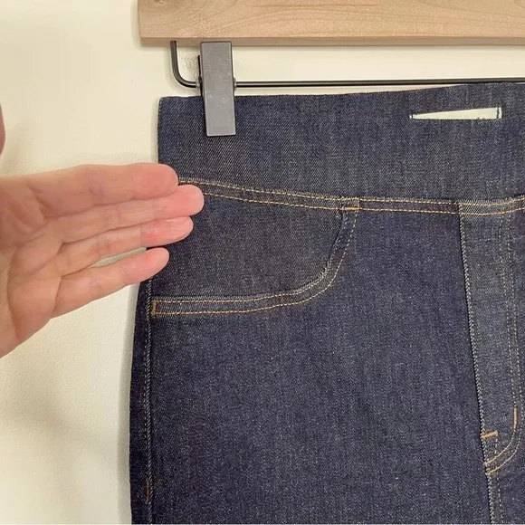 Madewell Pull-On Skinny Flare Jeans in Havenley Wash vintage style high rise