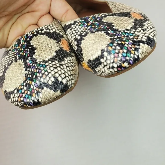 🌸Madewell | Snakeskin Print Flats, size 7.5