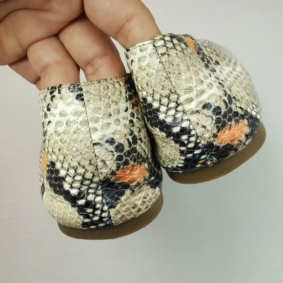 🌸Madewell | Snakeskin Print Flats, size 7.5