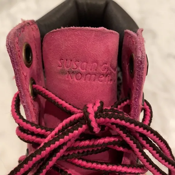 Magenta Timberland Boots