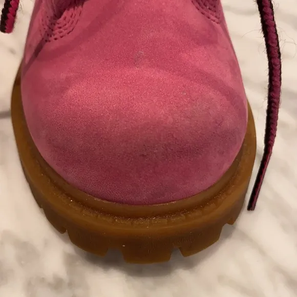Magenta Timberland Boots