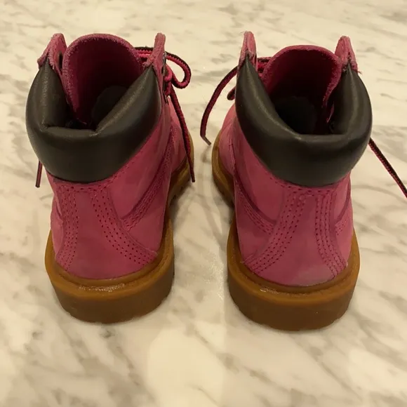 Magenta Timberland Boots