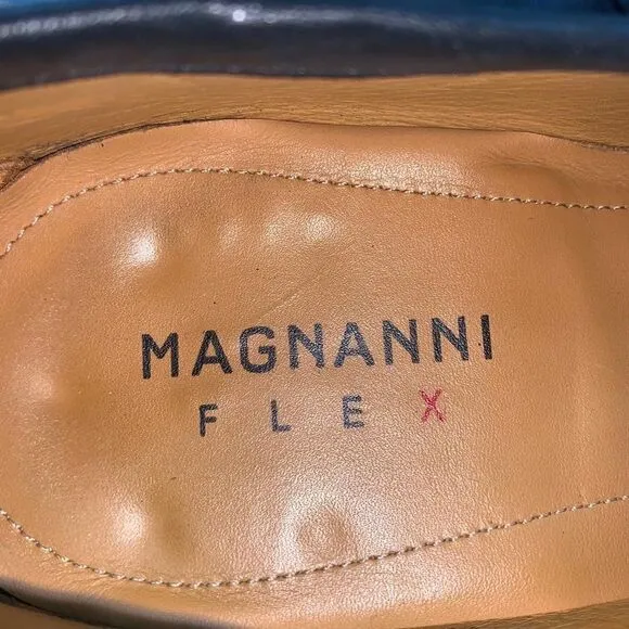 Magnanni Diezma 2 Black Men’s US 9.5 EU 42.5 Dress Shoes Loafers Style 23802
