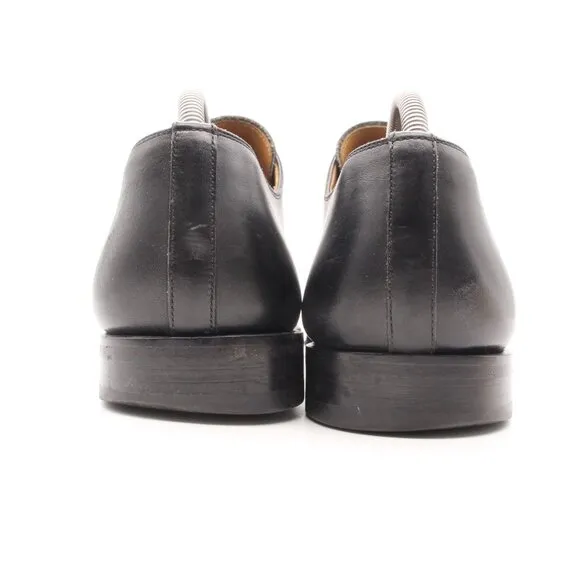 Magnanni Double Monk Strap Men's Size 8 M Black Leather Dress Shoes