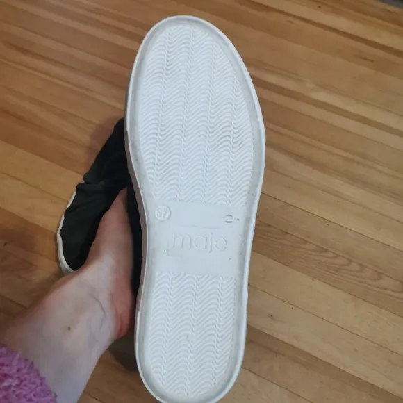 Maje knotted sneakers nwot size 7