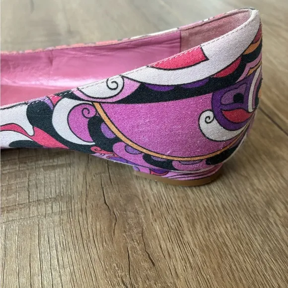 Manolo Blahnik Silk &amp; Crystal Flats