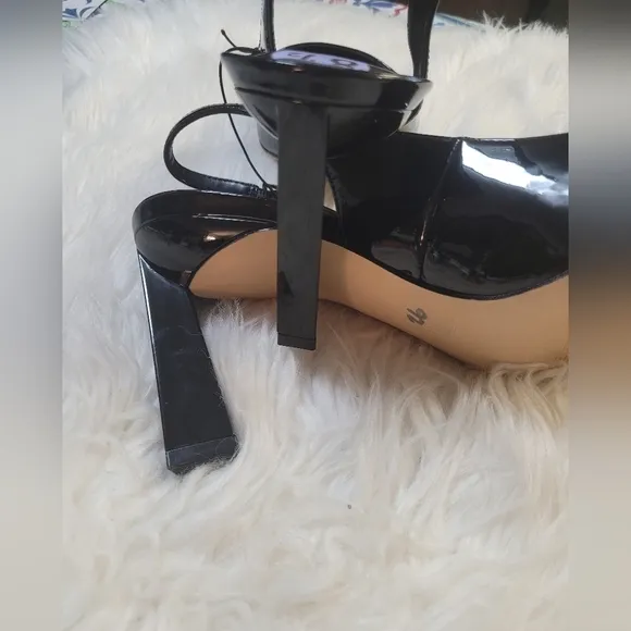 Marc Fisher Black Women's Slingback Heels