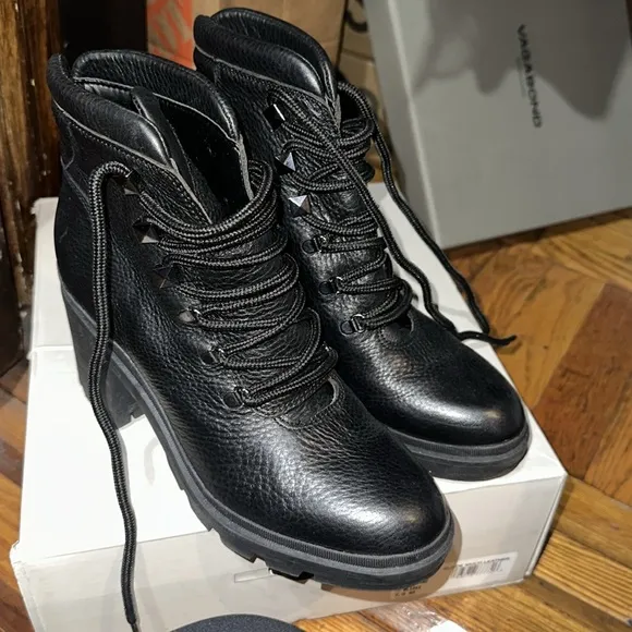 Marc Fisher Ltd Kini Platform Boot, Black | Size: 7.5