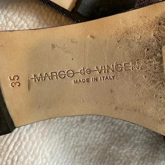 Marco de Vincenzo Sandals made in Italy