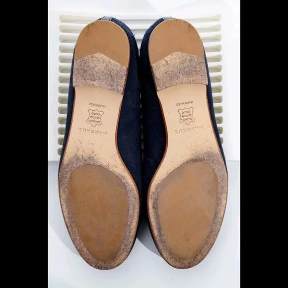 Margaux The Classic Suede Ballet Flats Womens Sz 35.5 EU / 5.5 US Shoes