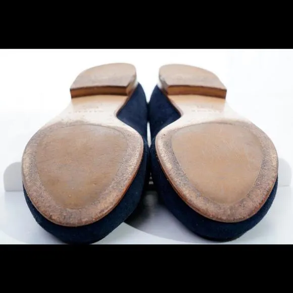 Margaux The Classic Suede Ballet Flats Womens Sz 35.5 EU / 5.5 US Shoes